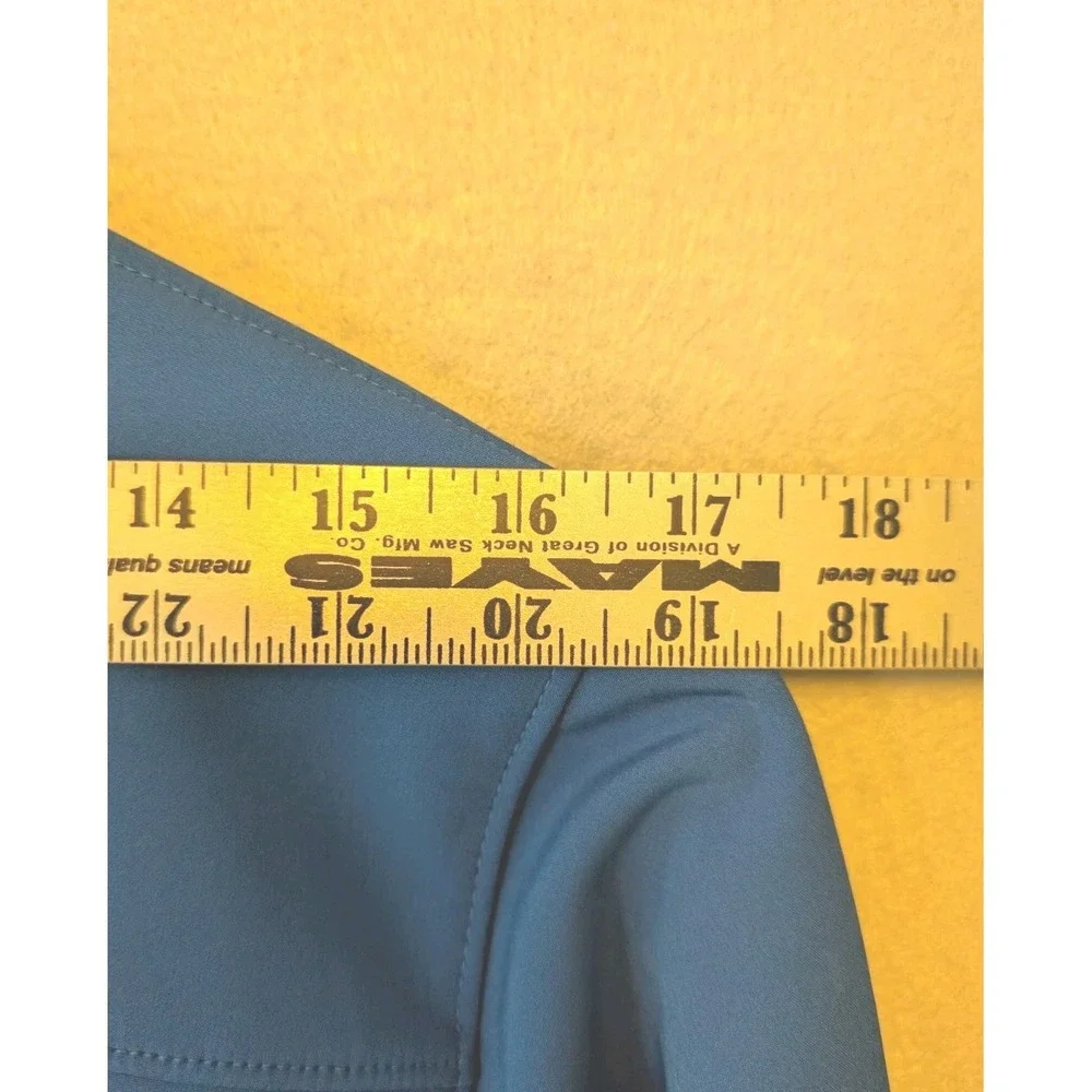 Mountain Hard Wear Men‎ Small Polar Tek Full Zip Softshell Jacket Nightfall Blue